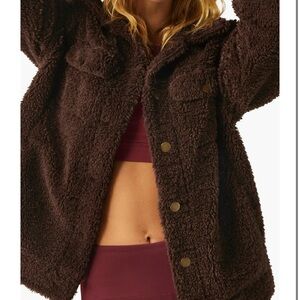 Beyond Yoga oversized Sherpa Jacket